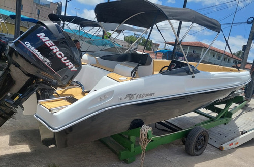 Lancha 18 Pés Rs 180 Sport Com Motor Mercury 50 Hp 0km