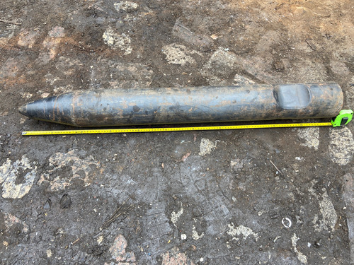 Punta Para Martillo Hidraulico Cat H130es 129mmø Largo 111cm