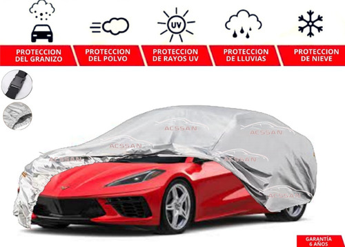 Cubierta Impermeable Lyc Con Broche Corvette Stingray 2020