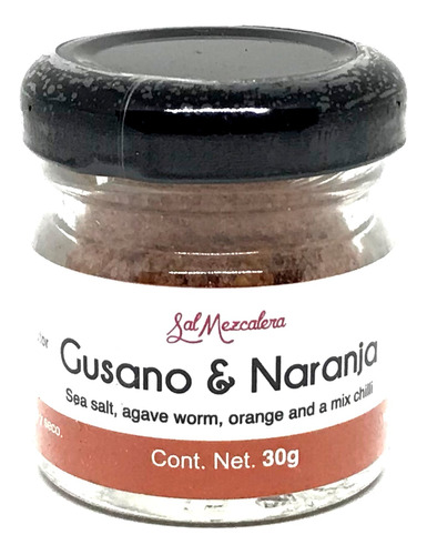 Sal De Gusano Con Naranja 30gr