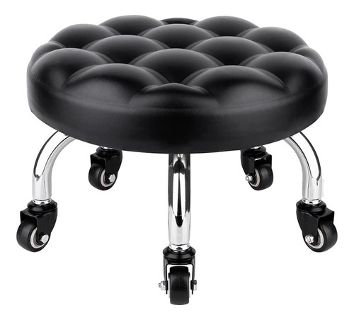 Pedicure Stool Low Roller Seat Wheel Stool,swivel Stool...