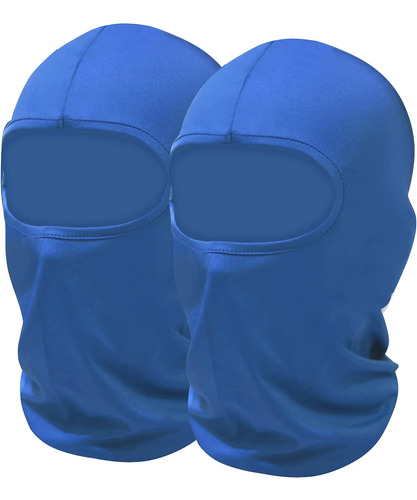 Paquete De 2 Máscaras De Esquí Azules, Protección So...