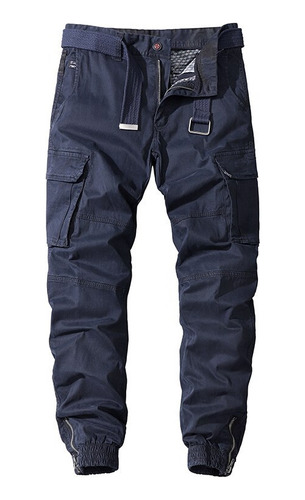 Pantalones Cargo Hombre Hombre Hip Hop Streetwear Jogger Pan