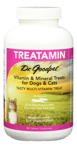 Dr. Goodpet Treatamin - Deliciosas Golosinas Naturales Salud