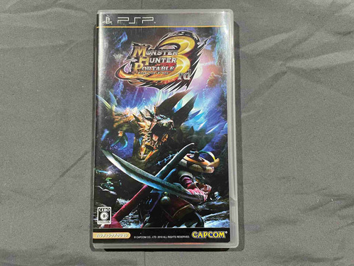 Monster Hunter 3rd Japones Para Psp