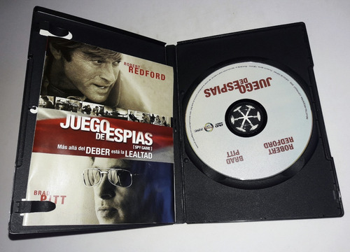 Juego De Espias / Robert Redford - Brad Pitt - Dvd (Usado)
