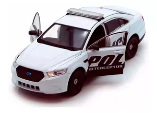 Auto Policia Welly Ford Police Interceptor Esc 1 24 Metal