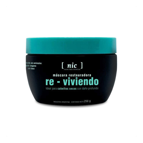 Nic Re-viviendo Máscara Restauradora Cabellos Secos 250g