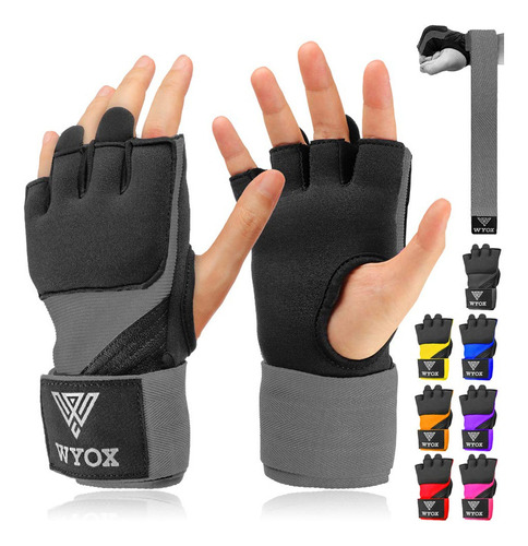 Guantes De Mma Wyox Vendas Rápidas De Gel Para Boxeo Mma Kic