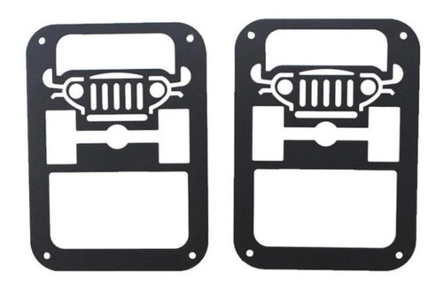 Grade Proteção P/ Lanterna Traseira Jeep Wrangler 07/17 Tela