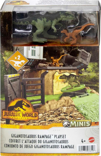 Jurassic World Dominion Giganotosaurus Set De Juego Rampage