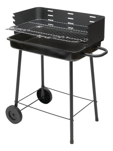 Asador De Carbon Con Parrilla De Altura Ajustable Resistente