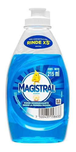 Detergente Magistral Ultra Marina X215 Ml Rinde + Antigrasa
