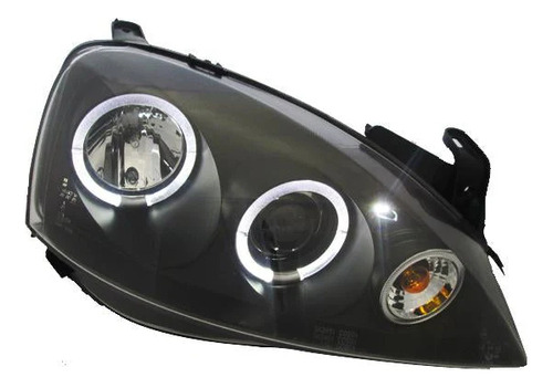 Faros Chevrolet Corsa 2001-2006 C/lupa Ojo Angel Performance