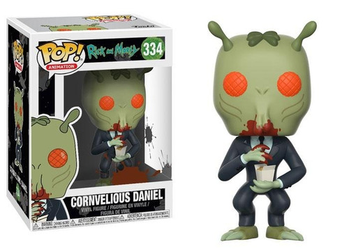 Funko Pop Animation Rick & Morty Cornvelious Daniel #334