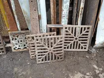 Comprar Rejillas Antiguas, Desague, Fundición. Muy Buen Estado.
