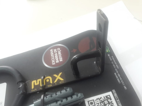 Imagem 2 de 2 de Suporte De Parede Violão Guitarra Baixo Cavaco Chapa 18 Max