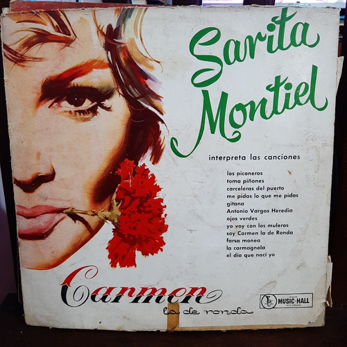 Vinilo Sarita Montiel Canciones Carmen La De Ronda Ww Es1