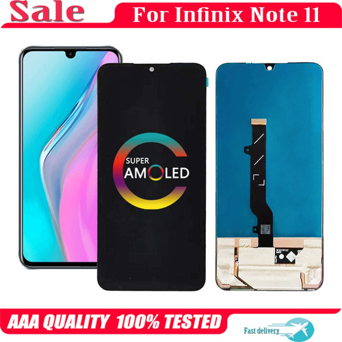 Sjp Pantalla Táctil Amoled For Infinix Note 11 X663 X663b