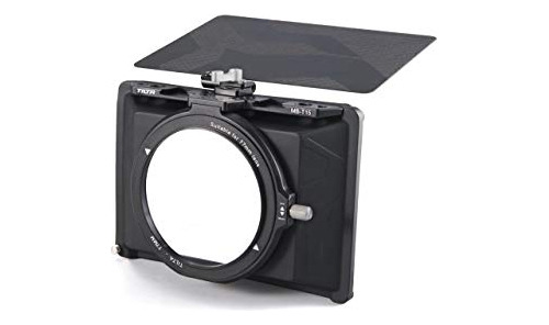 Ing Mini Matte Box Soporte De Filtro Liviano Con Bander...