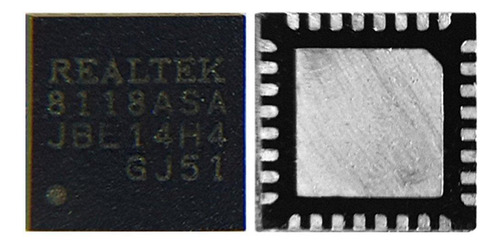 Controlador Ethernet SMD Realtek QFN32 RTL8118asa-CG