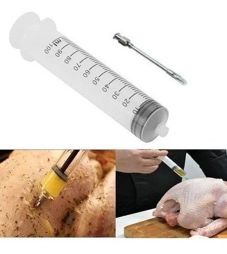Jeringa Inyectora Gastronomica Medidora Marinar Adobar Carne