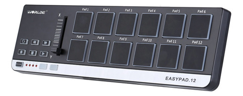 Worlde Easypad. 12 Porttil Mini Usb 12 Drum Pad Controlador