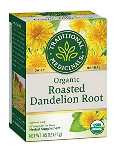 Té De Raíz De Diente De León Orgánico Tradicional Medicinals