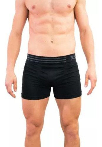 Pack X3 Boxer Hombre Algodón Liso Sin Costuras