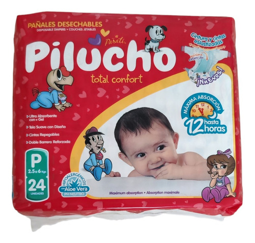 Pañales Pilucho Talla P