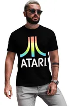 Comprar Playera Consolas Diseño 17 Atari Logo Videojuegos Beloma