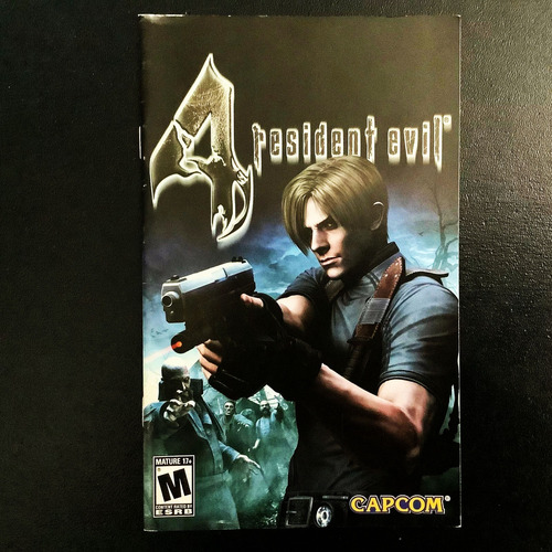 Resident Evil 4 Ps2 Estuche Y Manual Calidad Premium