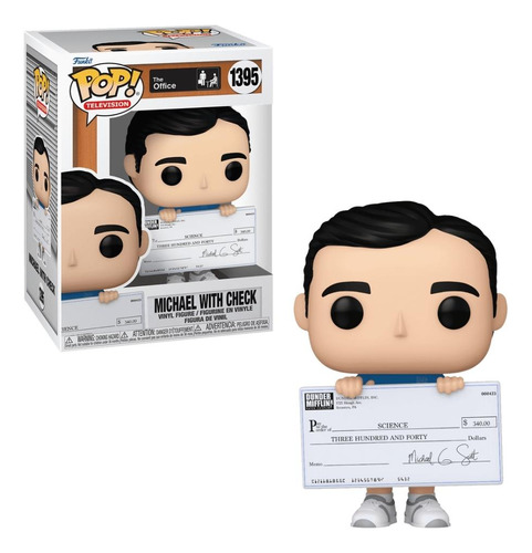 Boneco Funko Pop! The Office- Michael Com Cheque