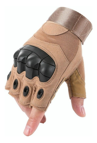 Guantes Tacticos Nudillos Almohadillas Militar Medio Dedo