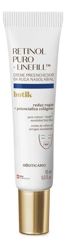 Botik Retinol Pure Wrinkle Filler Cream + Linefill 15 ml Tiempo de aplicación Día/noche Tipo de piel Todo tipo de piel