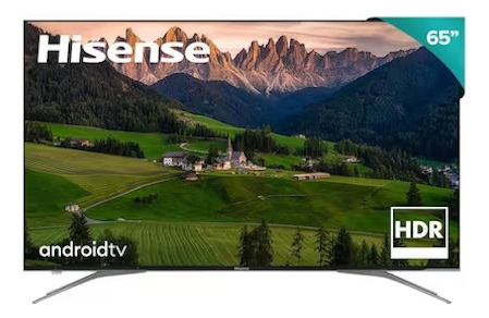Pantalla Hisense 65 Uled 4k Android Tv H9e Plus (Usado)