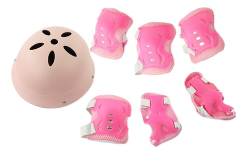 Casco Para Niños, Coderas, Muñequeras, Casco Para Monopatín