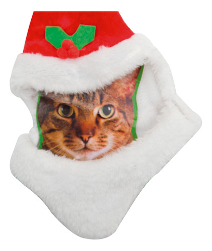 Gorro Navideño Para Gato Accesorio Disfraz Fiestas