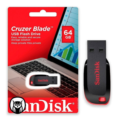 Pendrive Sandisk De 64gb Usb