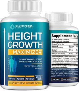 Height Growth Maximizer Crece Aumenta De Estatura Talla