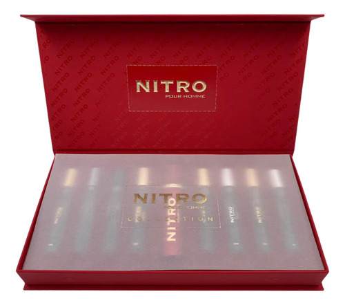 Set Dumont Nitro Red Pour Homme Collection 8 Piezas