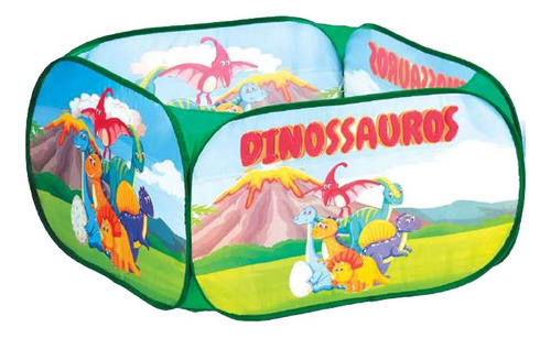 Piscina De Bolinha Infantil Dinossauros C/ Bolinhas Styll