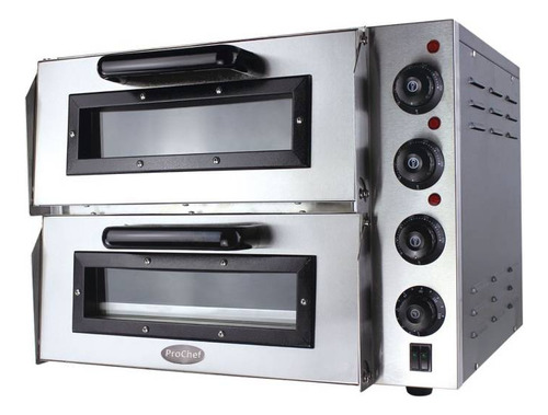 Horno Pizzero Doble Camara