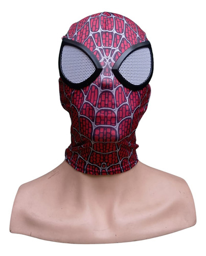 Máscara De Spiderman De Tela Spandex