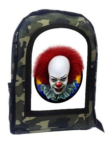 Mochila Camuflada It El Payaso A4