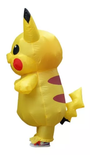 Fantasia Inflável Infantil Pikachu