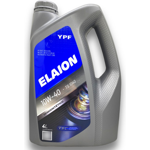 Aceite 10w40 Semi Sintetico Elaion F30 4 Litros