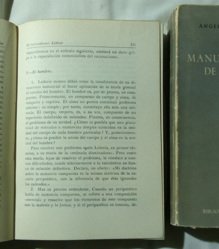 Manual De Historia De La Filosofía. González Álvarez, Ángel. (Usado)