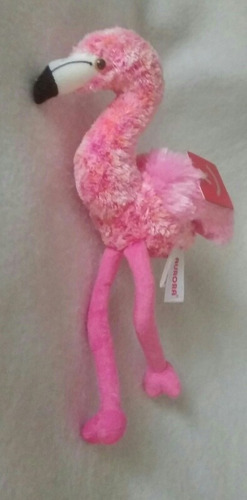 Flamingo Rosa Aurora Miniflopsie Nuevo 20cms Alto