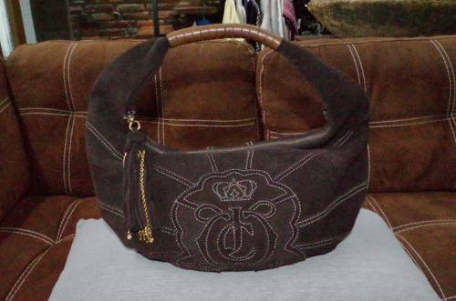 Bolsa Juicy Couture Original De Gamuza Hermosa!!